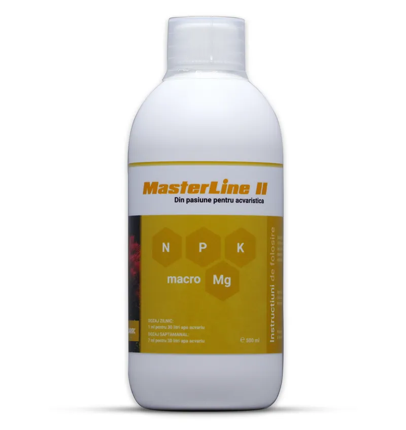 Akváriové hnojivo MasterLine II (500 ml) - Makroprvky