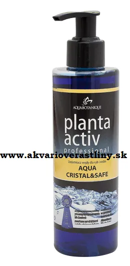Akváriový prípravok Planta Activ - Aqua Cristal&Safe 200ml - úprava vody
