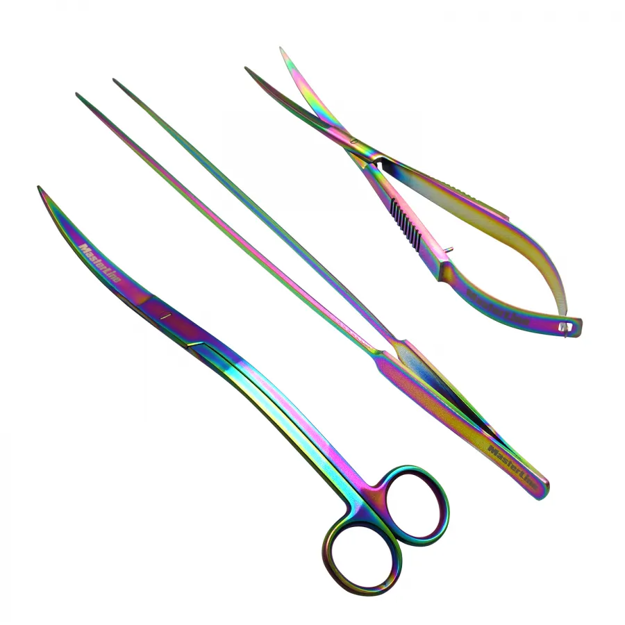 MasterLine Aquascaping Tools multicolor set
