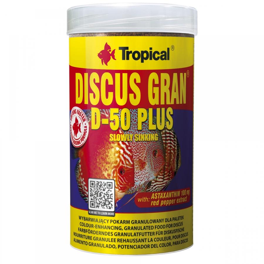 Tropical Discus Gran D50 PLUS 100ml/44g