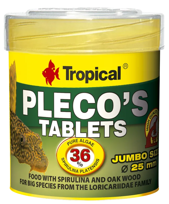 Krmivo pre prísavníkov Tropical PLECOS TABLETS 11ks