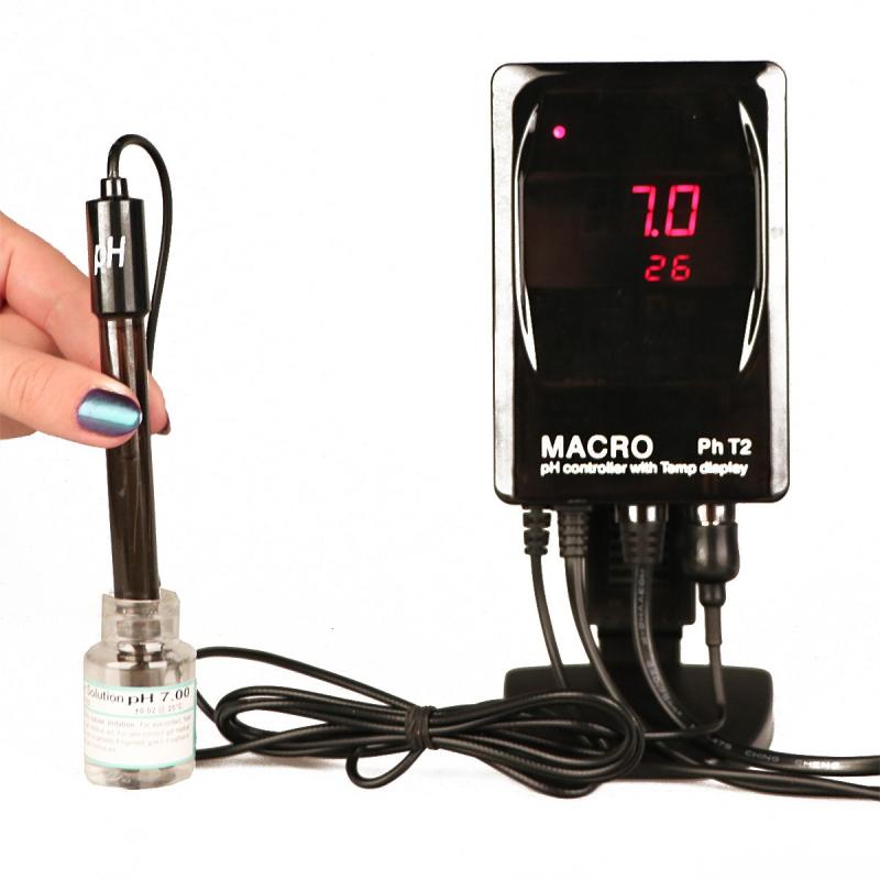 MacroAqua regulátor pH so snímačom teploty T2