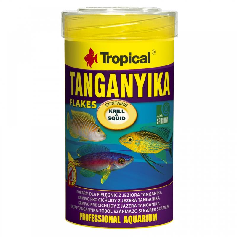 Krmivo pre cichlidy Tropical Tanganyika Flakes 250ml/50g