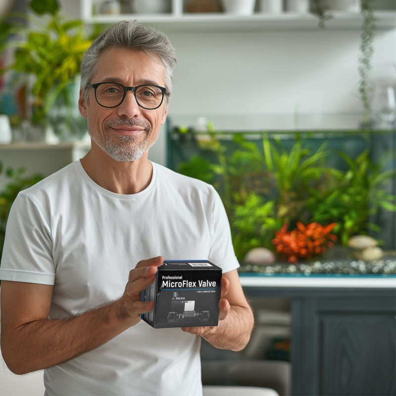 Aquario MicroFlex Ventil - elektromagnetický ventil CO2 4