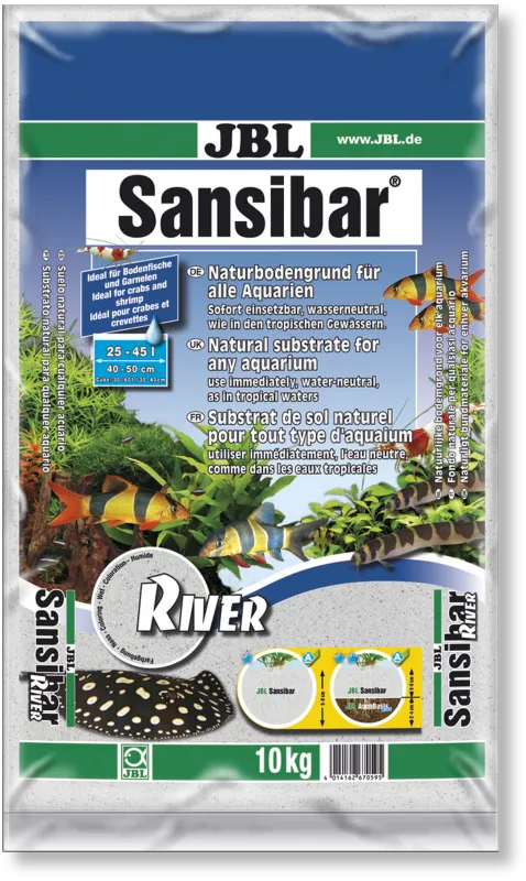 JBL Sansibar RIVER piesok 0,4-1,5mm [10kg] - viacfarebný