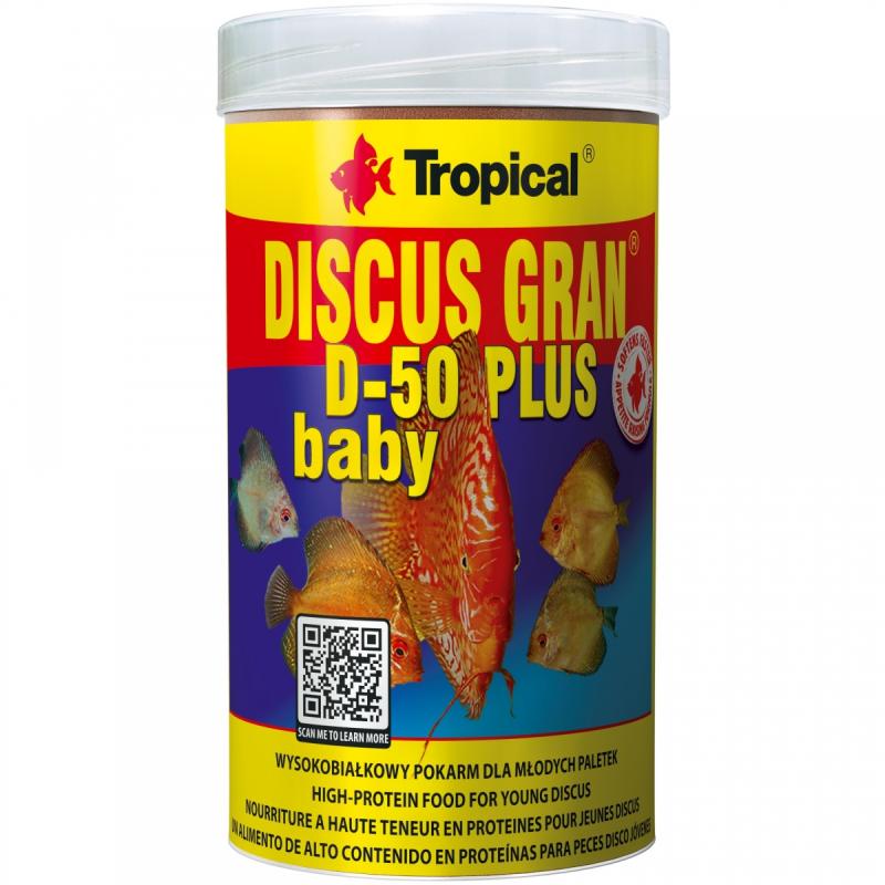 Tropical Discus Gran D50 PLUS baby 250ml/130g