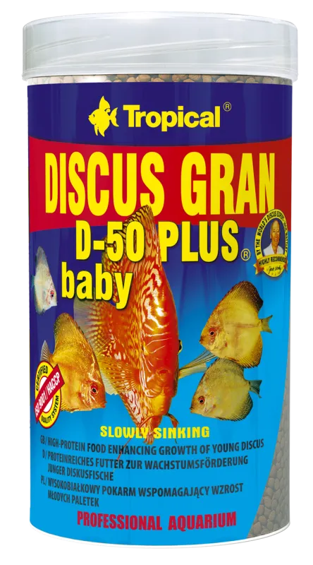 Tropical Discus Gran D50 PLUS baby 100ml/52g