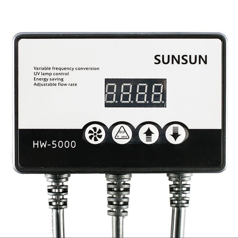 SunSun HW-5000 LCD + UV - externý filter 1800 - 4600 l / h