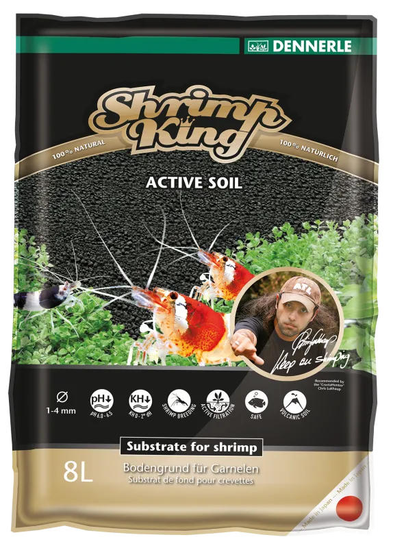 Dennerle Shrimp King Active Soil - 8L