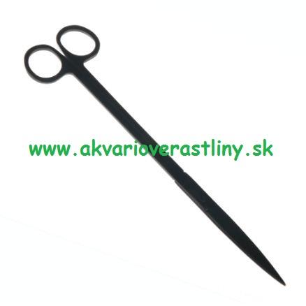 AquaScaper Black rovné nožničky 30cm