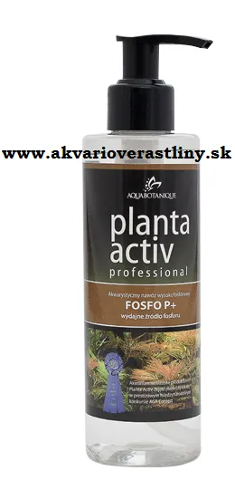 Akváriové hnojivo Planta Activ FOSFO P+ 200ml Aquabotanique