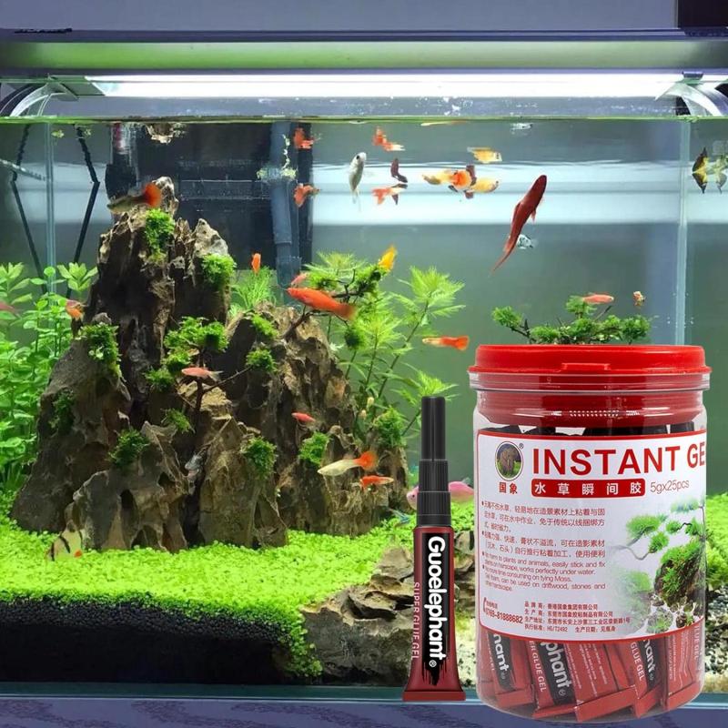 Aquascaping glue BLACK- lepidlo na rastliny čierne