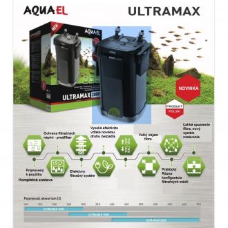 Filter externý AQUAEL Ultramax 1500 pre akvária 250 - 450L