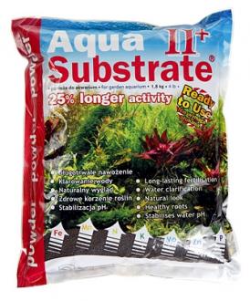 AQUA Substrate II+ čierny 1,8kg Powder