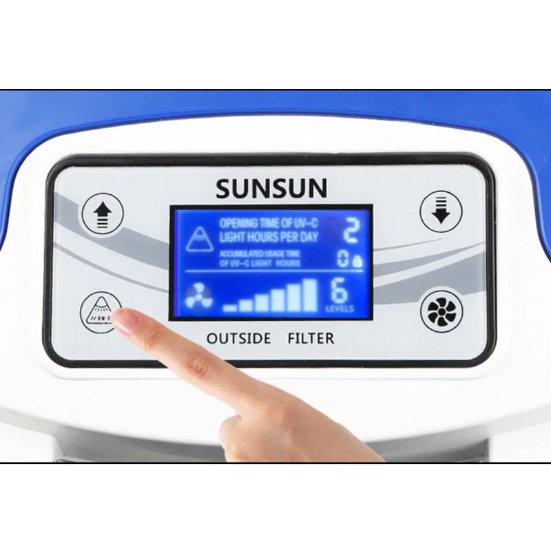 SunSun HW-3000 LCD + UV - externý filter 1200 - 3000 l / h