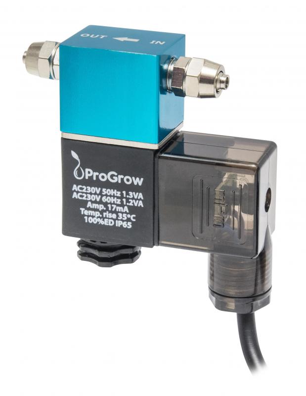 Elektromagnetický ventil ProGrow 230V 1,3W 1/8" s vodičom